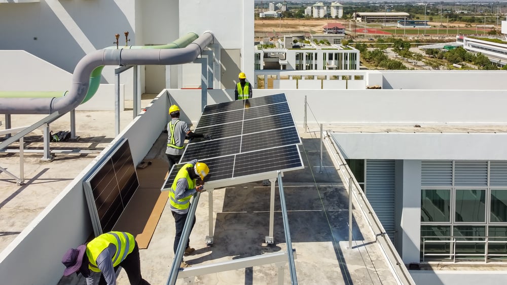 Arquitectura bioclimática en logística industrial.